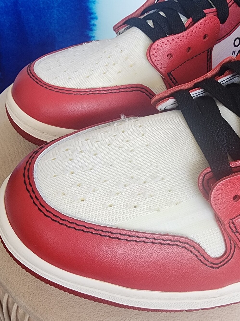 Size 11.5 - Jordan 1 Retro OG x Off-White High Chicago - Picture 10 of 13